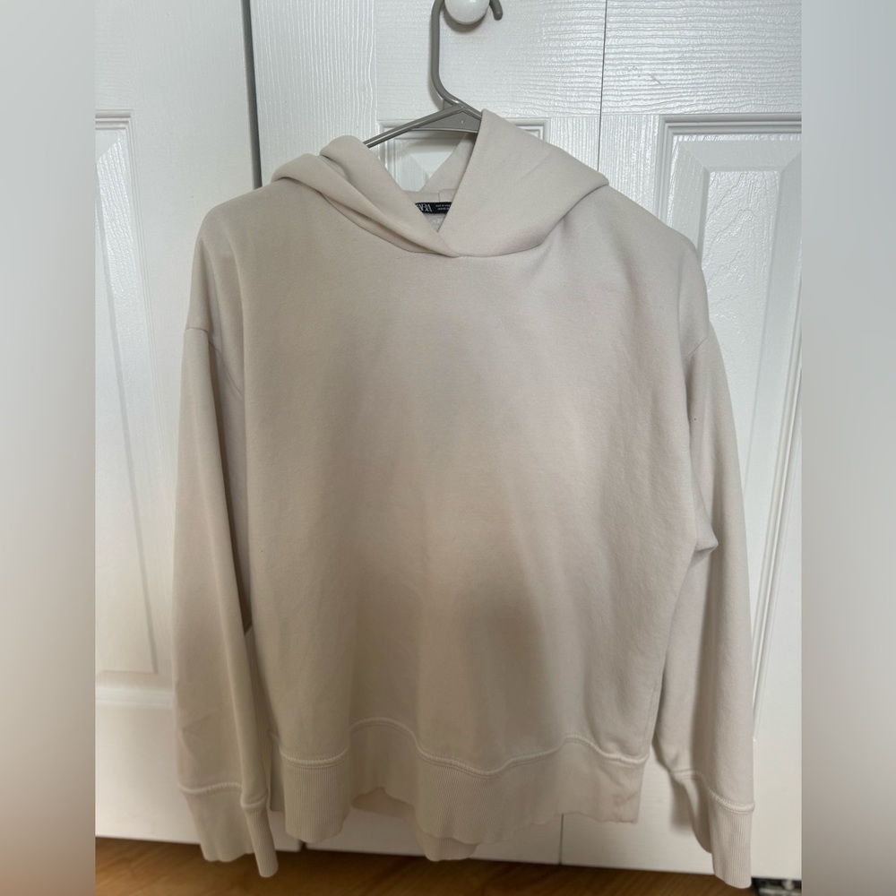 Cream Zara Hoodie